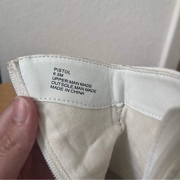 Cowboy Boots Coconuts by Matisse Pistol Western White Booties Women’s 6.5 - Picture 11 of 13